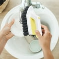 thumbnail image 5 of 2-in-1 Hard Bristle Crevice Brush - Heavy-Duty Bathroom/Toilet Cleaning Tool for Floors & Wall Corners (61.8" Handle), 5 of 6