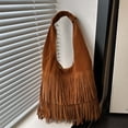 thumbnail image 2 of gcong Elegant Everyday Tote Bag With Decorative Tassel Spacious Carryall For Work Travel And Daily Use, 2 of 8