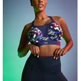 thumbnail image 6 of Panache Boundless Racerback Non-Wire Sports Bra (7341B),38FF,Graphic Print, 6 of 7