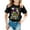 Black, variant on Mardi Gras Shirts for Girls Carnival Party Shirt Casual Crewneck Short Sleeve T-Shirt We Don't Hide Crazy Letter Print Tee Tops Kids Clothes Black 3-4 Years