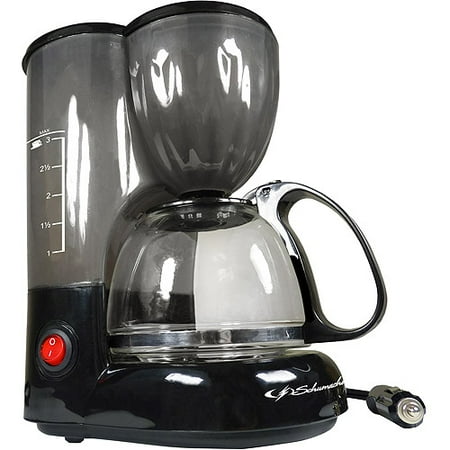Schumacher 12V Coffee Maker, 3-Cup
