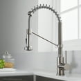 thumbnail image 3 of Kraus Bolden 18" Commercial Single Handle Kitchen Faucet w/ Pull Down Sprayhead, 3 of 12