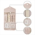 thumbnail image 5 of Estuche Organizador de Joyas de Viaje, Rollo de Joyería Plegable, Bolsa de Almacenamiento de Joyas Acolchada para Collares, Pendientes, Pulseras y Anillos, 5 of 5