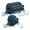 Blue, variant on MKLZ Bungee Cords with Hooks Set of 4, 80" Long Heavy Duty Outdoor Black