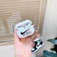 thumbnail image 1 of White Airpods Case con colgante De tenis Para Airpods Pro 1/2, 1 of 4