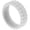 Light Grey, variant on Dytern Wedding Sports Rings Wedding Bands Silicone Rings Breathable Finger Jewelry Bands