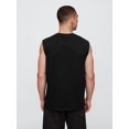 thumbnail image 2 of Camiseta sin mangas suave para hombres GAP negra talla M, 2 of 5