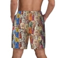 thumbnail image 4 of Haiem Funny Dogs Family Men'S Quick-Dry Swim Trunks: Comfortable Beach Shorts With Mesh Lining And Pockets - Ideal For Swimming And Sunbathing X-Large, 4 of 9