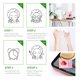 thumbnail image 5 of Mascarillas 25g Mascarilla Iluminadora con Colágenos Mascarilla Envolvente Peel Off para Mantenerla Transparente Mascarilla Nocturna Hidratante Suavizante Mascarillas Faciales de Plástico, 5 of 6