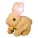 thumbnail image 3 of Juguete Conejo Felpa Interactive Walking Having Toy para () Amarillo, 3 of 6