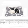thumbnail image 2 of Thickened Soft Matress Autumn And Winter Sleep Nest Blanket Puppy Pet Mat Dog Cushion Pet Supplies Sleeping Bed 80X100CM WHITE DOG PAWS, 2 of 8