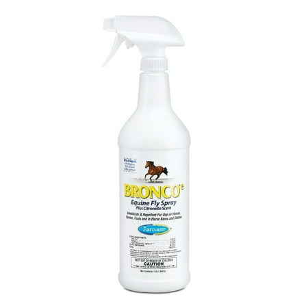 Farnam Home and Garden 100502328 Bronco Equine Spray with Citronella Scent, 32-Ounce