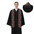 thumbnail image 4 of Fotbe Ladybug Printed Class of 2024 Graduation Stole, 4 of 7