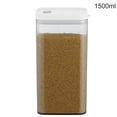 thumbnail image 1 of Contenedor de almacenamiento de alimentos de 700/1300/1800ML, nevera de cocina de plástico, caja de fideos, tanque de almacenamiento multigrano, Organizadores de utensilios de cocina 1500ML Bearachild HA000782-03B, 1 of 6