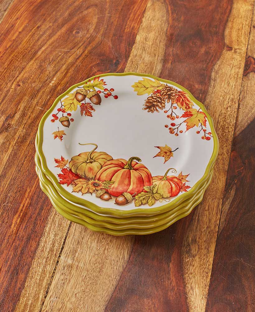 Harvest Tabletop Collection Choice of Platter, Serving Bowl, Set of 4