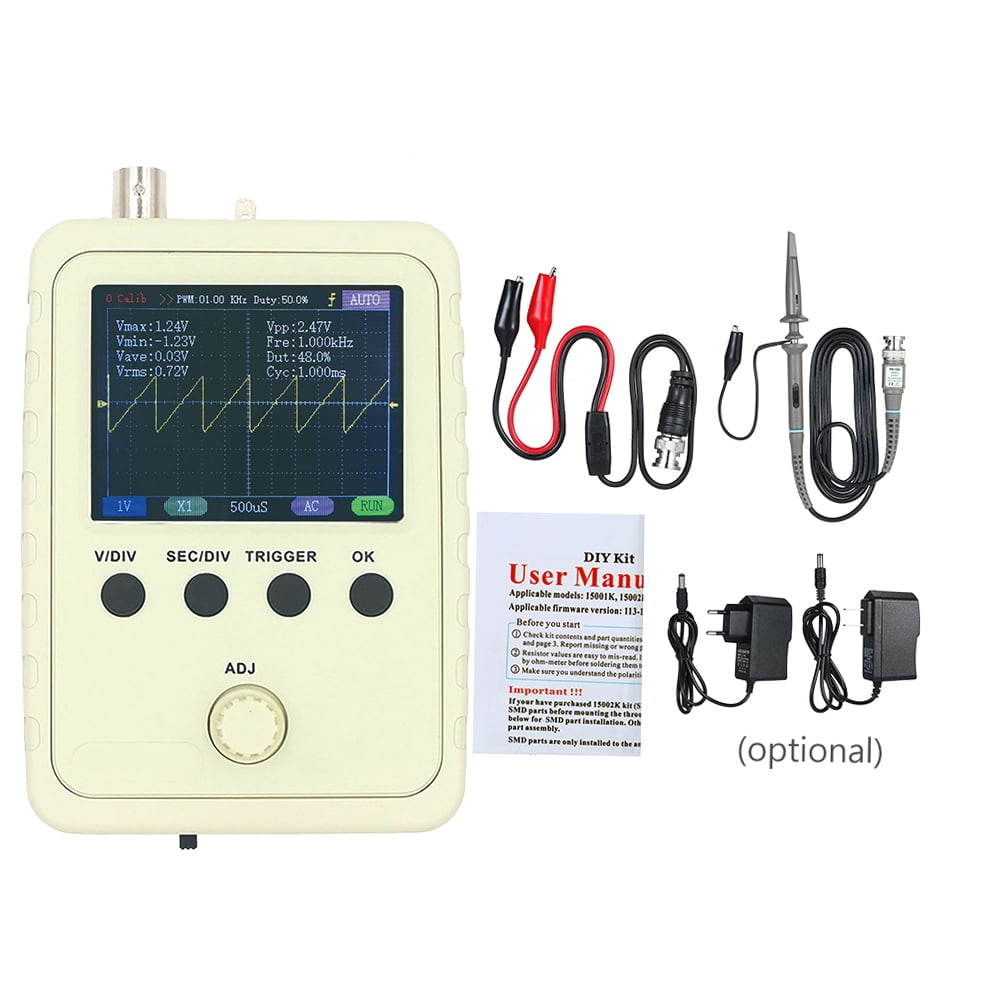 Oscilloscope,Bnc-clip Cable Probe With Adapter And Bnc-clip Cable Kit With Finished Tft Kit With Adapter And Bnc-clip 2.4-inch Tft Kit Jinmie Xibany Hine) Rookin