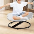 thumbnail image 1 of Silla de juguetes sensoriales para niños, juguetes de equilibrio para niños, juguete científico antideslizante, taburete giratorio, equipo físico que Gris, 1 of 8