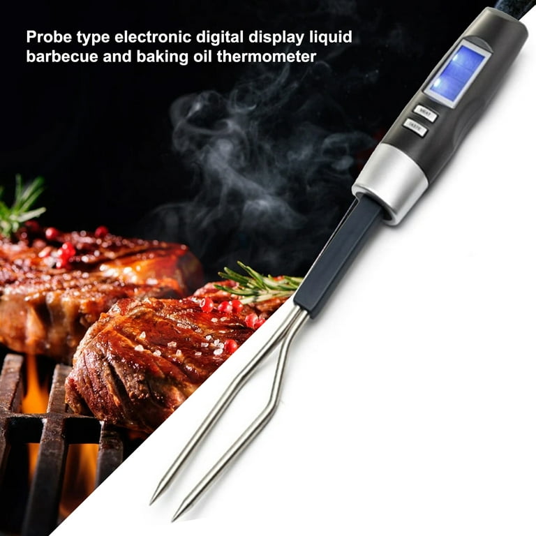 Digital Food Meat Candy Thermometer - FT200 Instant Read Probe Thermometer  Backlit Auto Off Waterproof