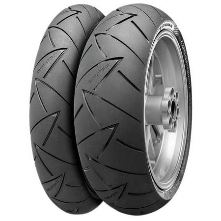 Continental Conti Road Attack 2 Hyper Sport Touring Tire 120/70ZR-17 Front 2440540000