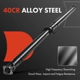 thumbnail image 2 of A-Premium Rear Driveshaft Drive Prop Shaft Assembly Compatible with Acura RDX 2013-2018, 2 of 8