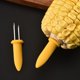 thumbnail image 3 of Juego de pinzas para mazorcas de maíz: púas de acero inoxidable, mangos ergonómicos, 60 mm de longitud, para barbacoas y picnics, 3 of 3