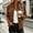 Coffee, variant on Women Solid Faux Suede Stand Collar Jacket Casual Long Sleeve Zip up Workwear Coat with Chest Flap Pockets, Short Moto Outerwear Army Green