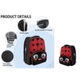 thumbnail image 4 of Binienty Cute Ladybug School Backpack for Girls 4-6 Lightweight Little Girls Bookbag with Lunch Box and Pencil Case 3 In 1 Kids Back to School Gifts, 4 of 8