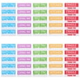 thumbnail image 1 of 20 Sheets Moving Stickers Colored Moving Labels Self-Adhesive Moving Labels for Boxes Versatile Packing Labels for Moving Boxes Colored Moving Stickers for Boxes, 1 of 9
