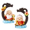 thumbnail image 3 of KAKOWELY piezas de decoración para tarta de abuelo y abuela, Dios de la longevidad, palabra de bendición china, centro de mesa, suministros para fiesta de aniversario, regalo dulce, 3 of 4