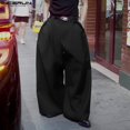 thumbnail image 4 of INCERUN 2024 Pantalones estilo americano Mne's Silhouette plisados sueltos pantalones largos sólidos ropa de calle casual pantalones que combinan con todo S-5XL, 4 of 5