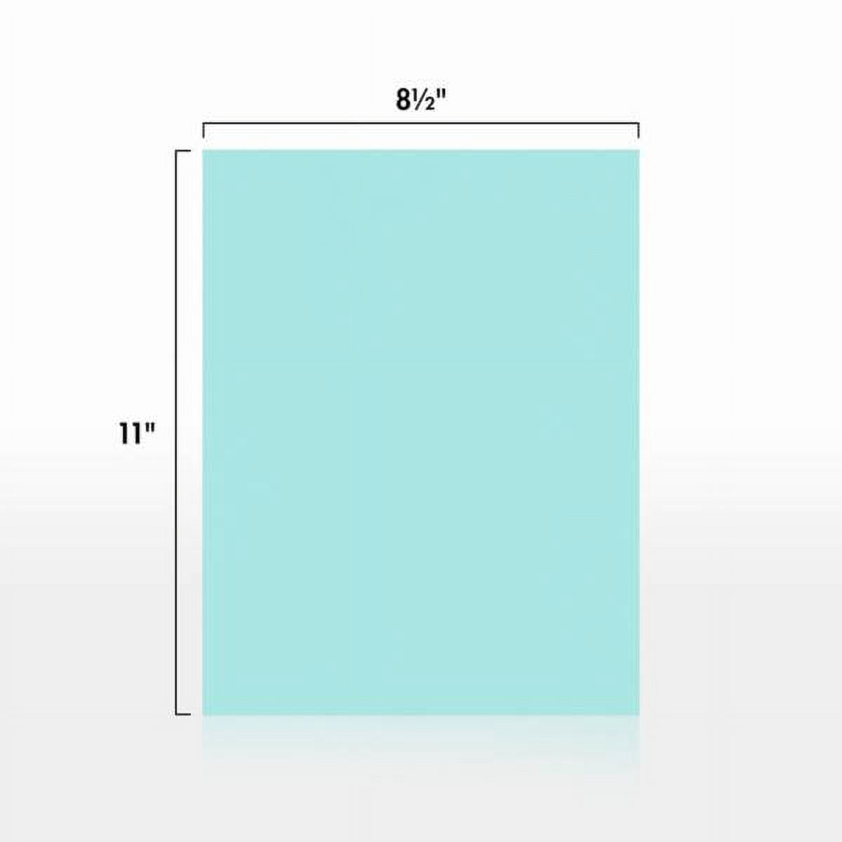 LUXPaper Cardstock, 8.5 x 11, 100lb Seafoam, 50/Pack