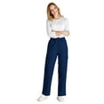 thumbnail image 2 of Adar Universal Natural-Rise Multipocket Cargo Tapered Leg Scrub Pants Petite, 2 of 7