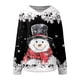 thumbnail image 4 of WILLBEST Sudadera con Capucha de Estilo Acogedor, Manga Larga, Estilo Informal, Cálida, Suave, de Corte Holgado, con Estampado Navideño Ideal para Mujer Chica​​, 4 of 5