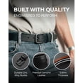 thumbnail image 3 of YOETEY Mens Belts Leather - 35mm Genuine Leather Belt for Jeans - Men Gift for Casual Dress, 3 of 5