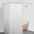 thumbnail image 1 of Utopia Alley LR1SS  68x28 in. Rustproof L-Shaped Corner Shower Curtain Rod - Chrome, 1 of 3