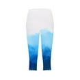 thumbnail image 3 of Pantalones de Yoga para Mujer, Cintura Elástica Impresa Capris para Uso Casual, Poliéster Cómodo Y Elástico, 3 of 5