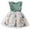 Green, variant on YUELONGHU Girls Fashion Dresses Baby Girl Dresses 3-6 Months Spring Child Girls Pageant Dress Party Flowers Prints Bowknot Fly Sleeve Gown Dresses 6-12 Months