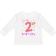 thumbnail image 3 of Inktastic It's my Second Birthday Boys or Girls Long Sleeve Toddler T-Shirt, 3 of 5