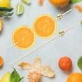 thumbnail image 3 of 100 Pcs Toothpicks Skewers for Fruit Appetizers Drinks Cake Sandwich Party Decorations, 3 of 6
