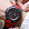thumbnail image 4 of DESIGNICE Men's Watch 50M Wristwatch Led Quartz Sport Watch,Sport Watches for Men, 4 of 7