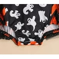 thumbnail image 5 of StylesILove Infant Baby Girls Spooky Sleeveless Black Sunsuit Romper with Glitter Tulle Skirt Halloween Outfit (24 Months), 5 of 7