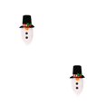 thumbnail image 4 of Wosthever Feliz Navidad botella de vino cubierta Festival vacaciones barba blanca fiesta temática tela decorativa bebida de Navidad manga Type3 NO3, 4 of 6