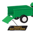 thumbnail image 5 of Tractor de juguete impulsado por Battat Micro a escala 1:24 con remolque, 5 of 5