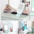 thumbnail image 2 of LED Makeup Mirror Table Lamp Desktop Dressing Mirror Multifunctional Beauty Mirror Chargeable Magnetic Wall-Mounted Dressing Mirror Lamp, 2 of 8