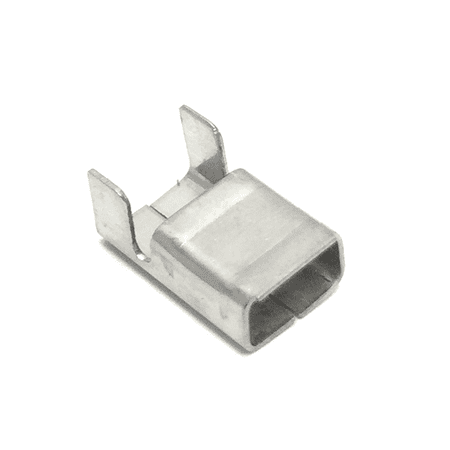 

FECHOMETAL USA Clip Style Buckle 304 Stainless Steel 1/4 Width - 100 per Box