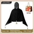 thumbnail image 2 of B Usb Powered Heating Blanket With Hood For Travel And Home With Nylon And Spandex Blend For Softness And Warmth, 2 of 5