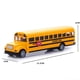 thumbnail image 4 of Modelo de autobús escolar de juguete para niños, nariz larga, amarillo, plástico ABS, 4 of 4