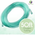 thumbnail image 2 of Oxygen Tubing - Premium Green Crush Resistant Oxygen Tubes - Extra Long 50 Foot - Pack of 3 Tubes, 2 of 5