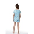 thumbnail image 4 of Beezizac Summer Pajamas for Big/Teen Girls – Blue & Avocado PJS Cute Jammies Set Size 8, 4 of 7