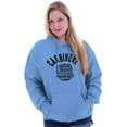 thumbnail image 4 of Carbivore Pancake Breakfast Foodie Unisex Plus Fleece Graphic Hoodie Brisco Brands 2X, 4 of 5